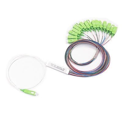 séparateur de faisceau optique coloré de fibre de Sc RPA de 0.9mm, diviseur de PLC 1x16