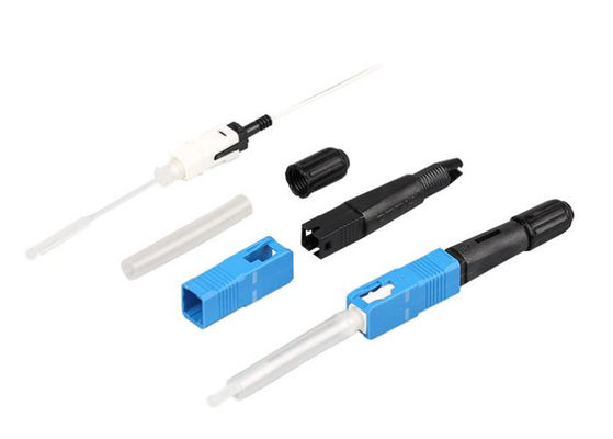Connecteur rapide optique chaud de fibre de Sc UPC de Sc RPA de la fonte FTTH