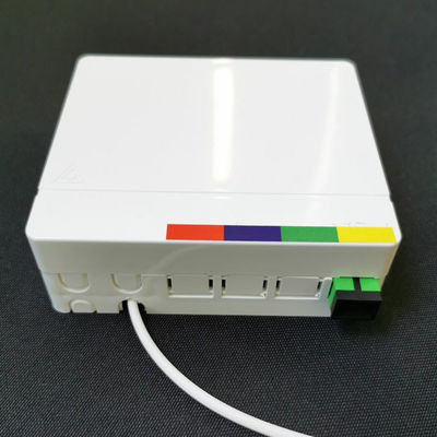 Boîte optique unimodale d'arrêt de fibre de noyau de Sc RPA 2 d'ABS de ROHS