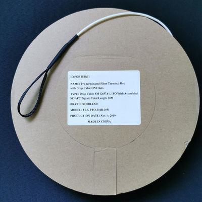 Boîte optique unimodale d'arrêt de fibre de noyau de Sc RPA 2 d'ABS de ROHS