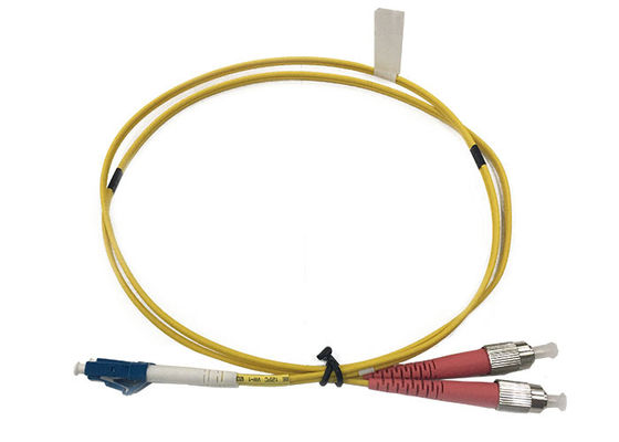 Corde duplex unimodale de LC UPC 2.0mm 1M Fiber Optic Patch