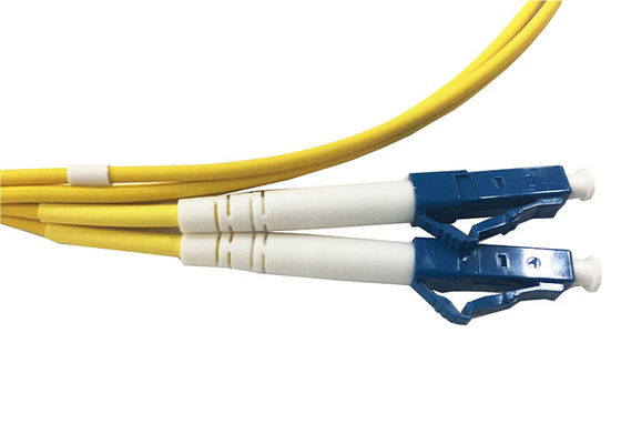 Corde duplex unimodale de LC UPC 2.0mm 1M Fiber Optic Patch