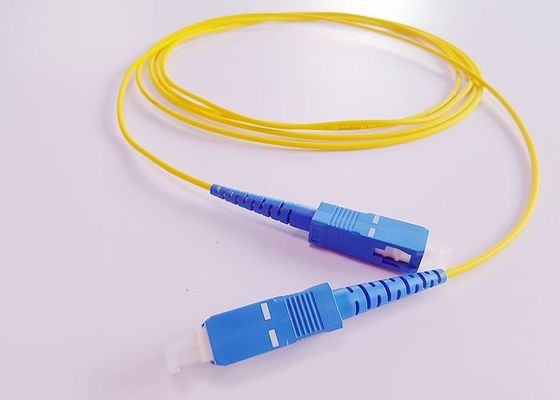 La correction optique recto de fibre de LSZH 2.0mm Ftth attachent Sc UPC