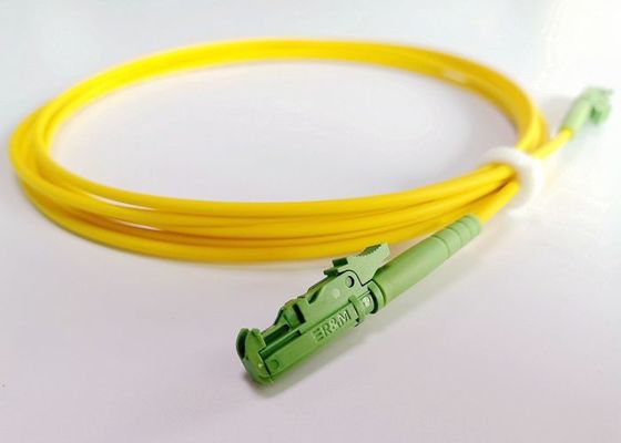 Câble à un noyau de fibre du mode E2000 unitaire, câble de correction de Sc LC