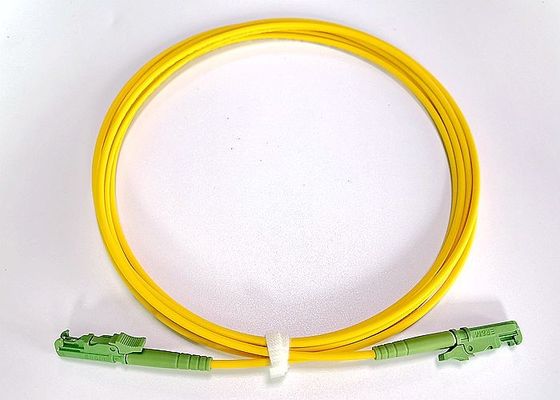 Câble à un noyau de fibre du mode E2000 unitaire, câble de correction de Sc LC