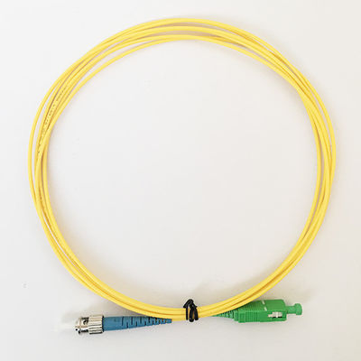 Basse corde de correction optique de fibre de mode unitaire de Sc de St de perte par insertion