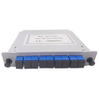 Diviseur optique en forme de boîte léger de PLC de la fibre 1x8 de LGX