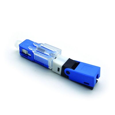 Connecteur rapide optique de fibre de Sc UPC Ftth du mode unitaire 52mm