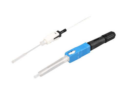 Connecteur rapide optique chaud de fibre de Sc UPC de Sc RPA de la fonte FTTH