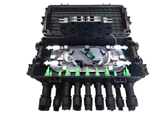 Reliez rapidement le mur de 16 ports montant la fermeture optique d'épissure de fibre de FTTH