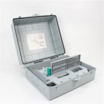 Coffret d'extrémité d'Access de fibre de noyau du gris 72, boîte de diviseur de Ftth