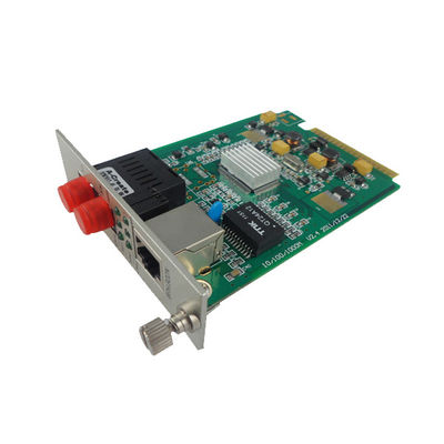 Convertisseur optique de médias de fibre de carte de protocole d'IEEE 802,3 IEEE 802.3u