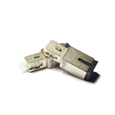 Atténuateur optique de Sc RPA d'accessoires de la fibre 5db du simplex 2.0mm de SM