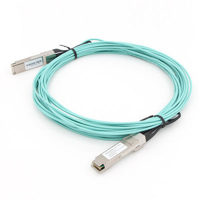 Câble à fibres optiques actif de l'interface 10G SFP+ AOC d'ISO9001 LC
