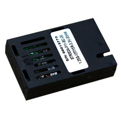 Émetteur-récepteur optique de fibre de St SFP 1x9 de Sc d'ISO9001 1.25G Bidi