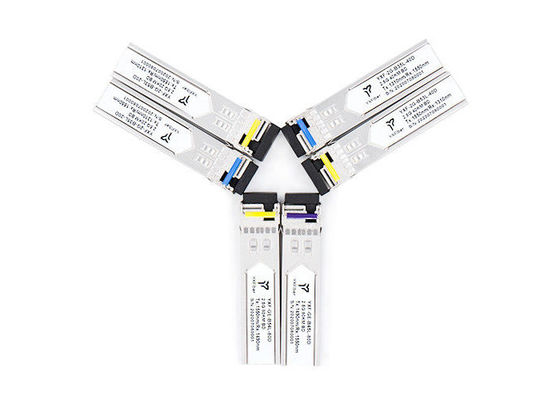 Bas émetteurs-récepteurs optiques d'IEM 3.3V 20km 2.5G SFP
